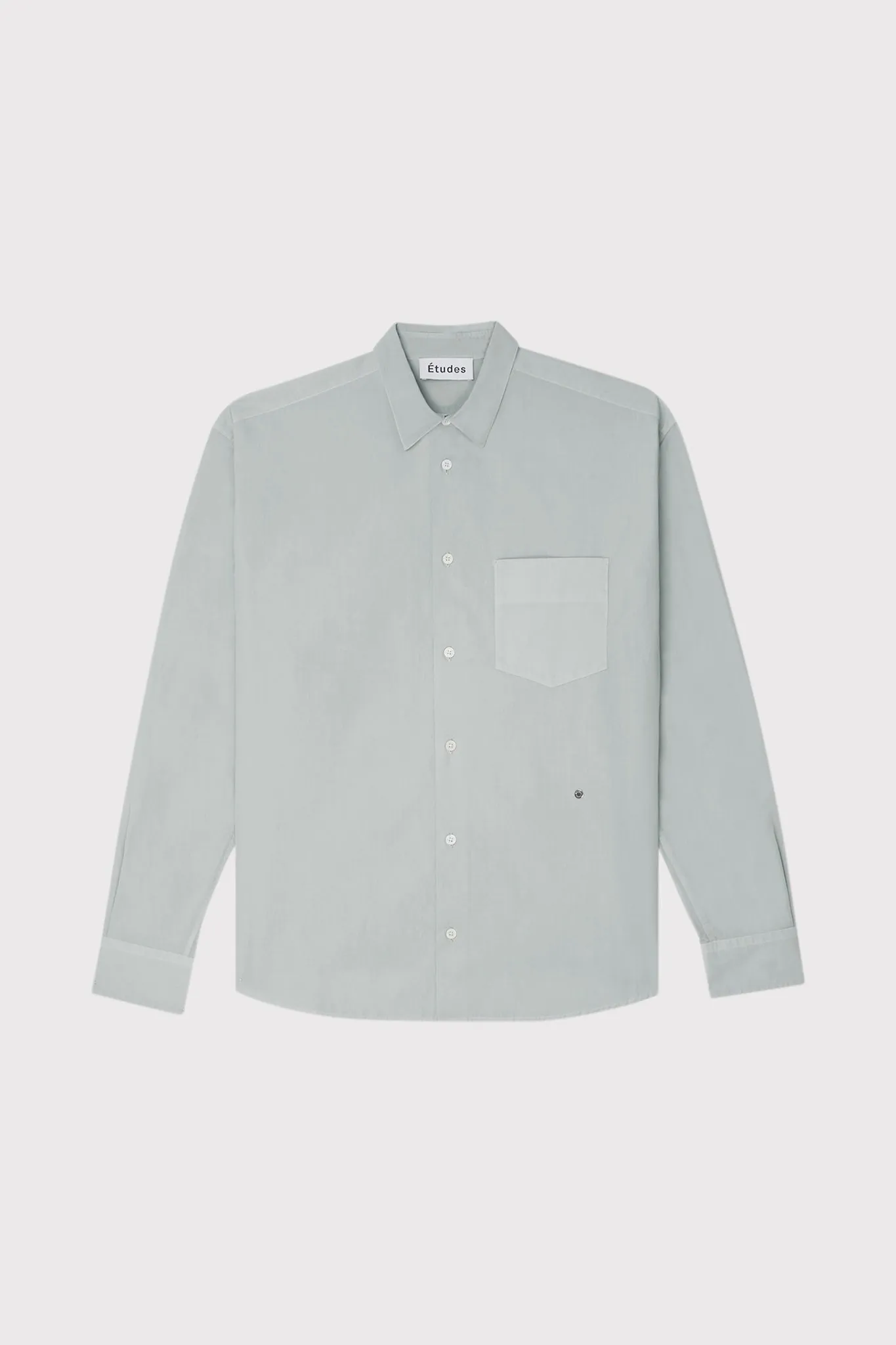 ADDRESS POPLIN DYED PIGEON