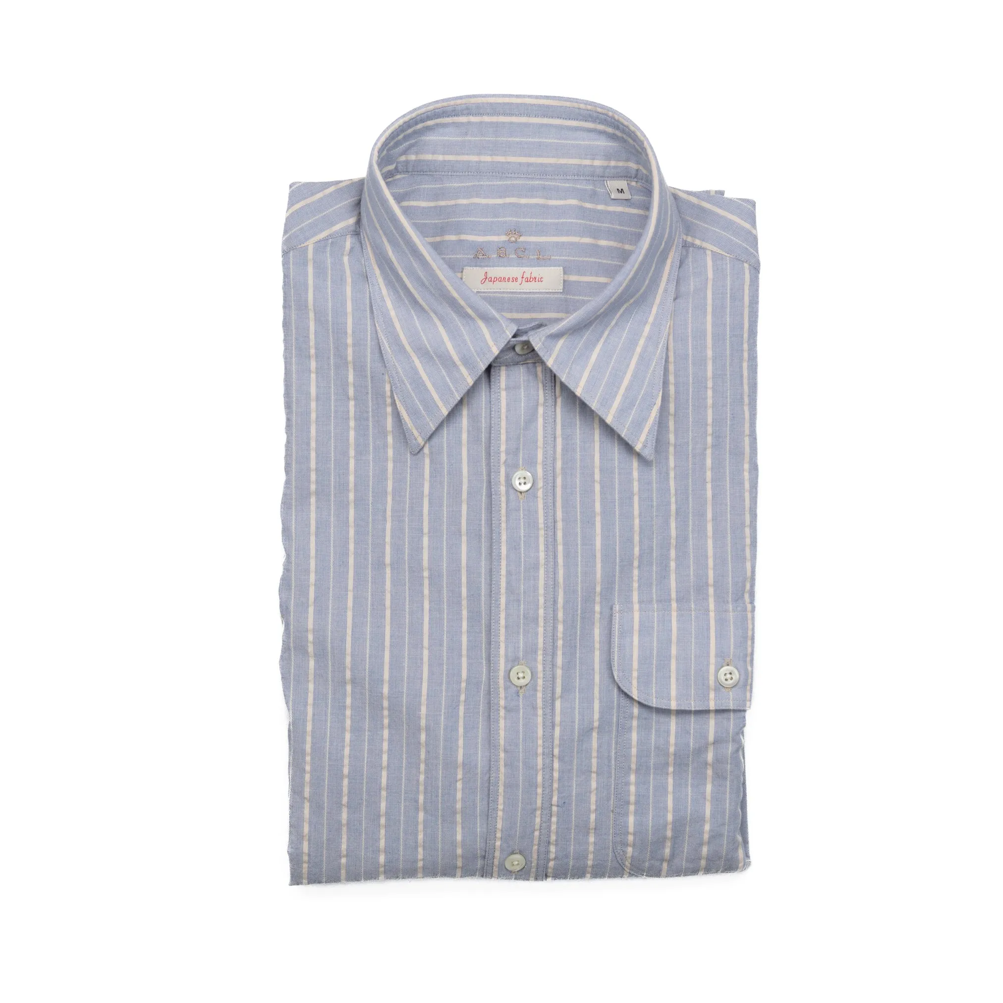 Anto in Organic Dobby Stripe