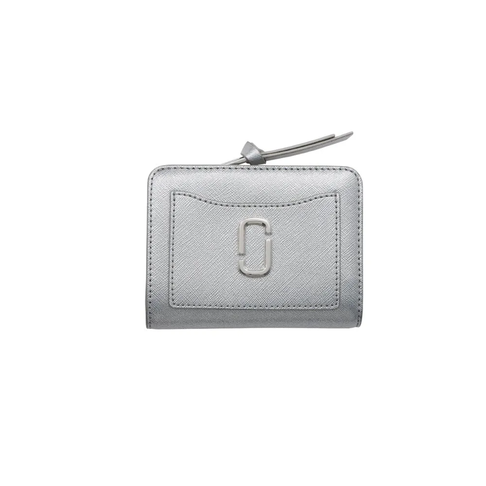 THE METALLIC UTILITY SNAPSHOT MINI COMPACT WALLET