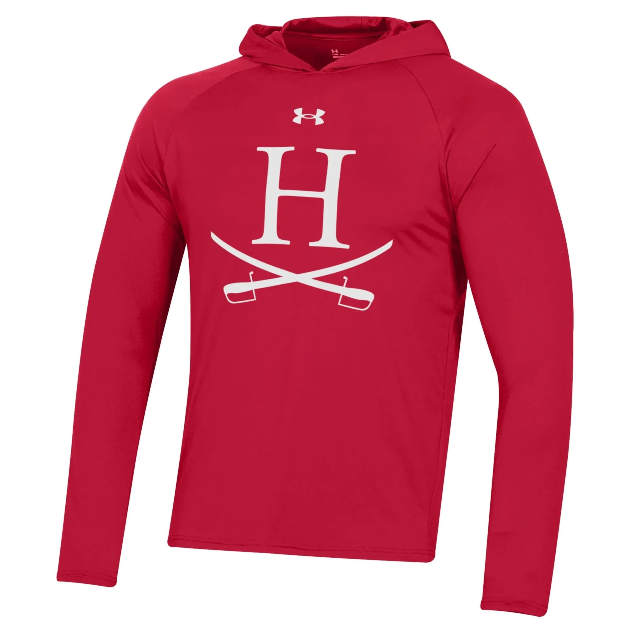 Under Armour Tech Pullover Baselayer Lightweight Hoodie - Red