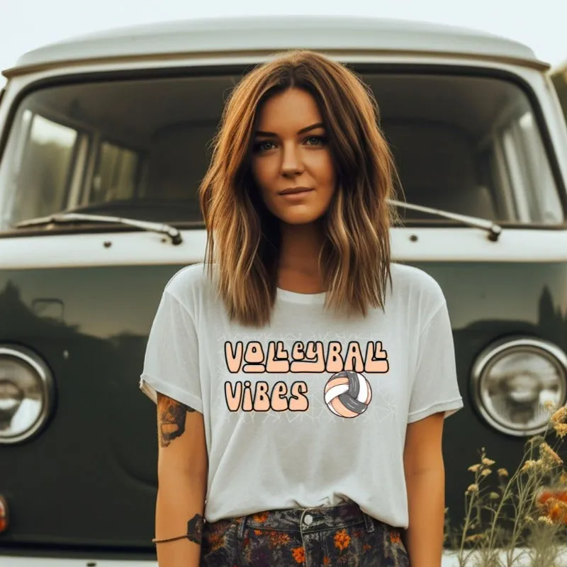 Volleyball Vibes Graphic Tee